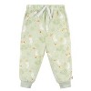 Gerber Baby and Toddler Girls' Fleece Pajamas - 2-Piece - 2 of 4