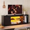 Bestier Modern TV Stand for up to 65" TVs Gaming Entertainment Center with Adjustable Shelves for PS5 - 58 inches - 4 of 4