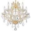 Crystorama Lighting Maria Theresa 6 - Light Chandelier in  Gold - 2 of 3
