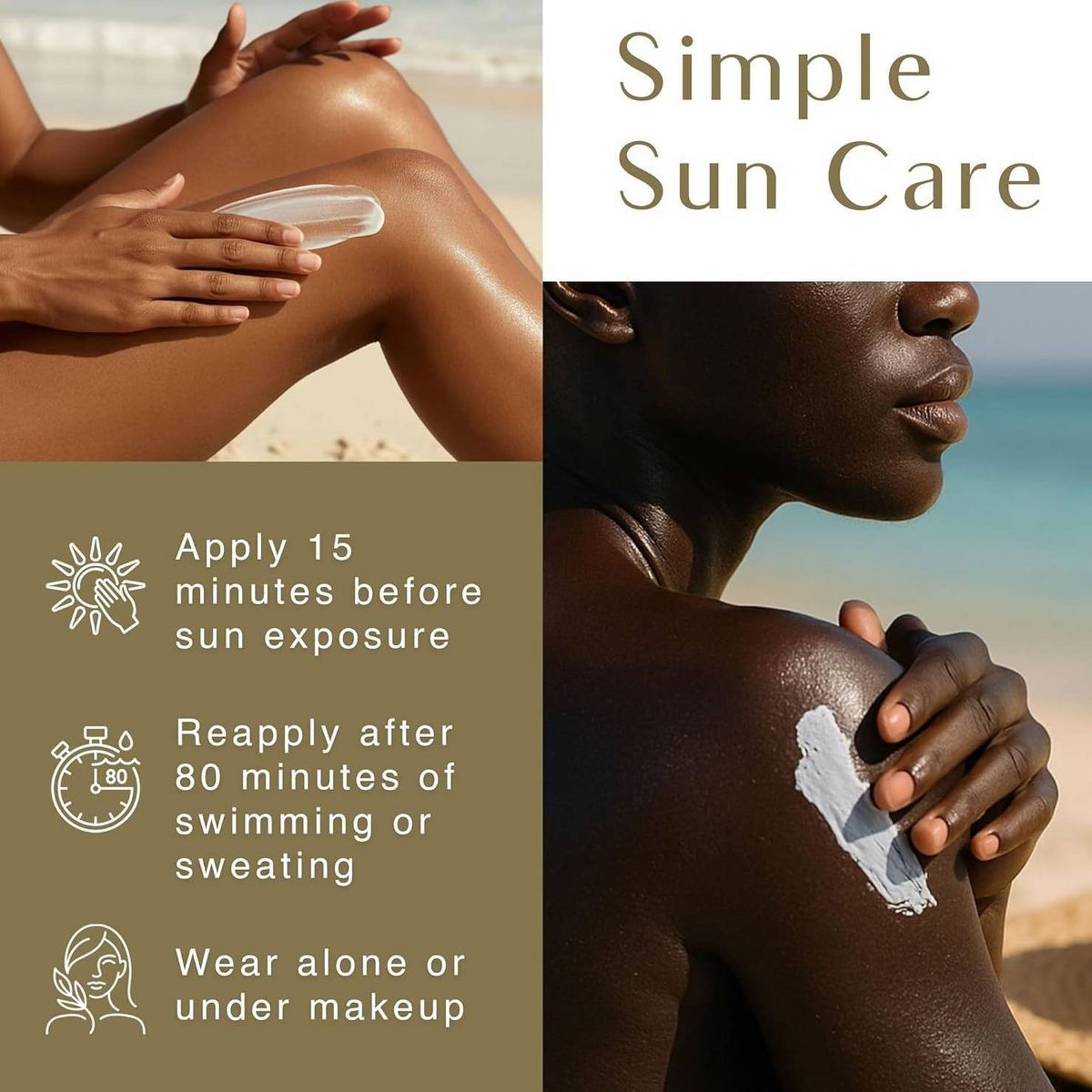 Black Girl Sunscreen Broad Spectrum Infused with Jojoba Oil - SPF 30 - 3 fl oz - thumbnail 4