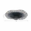 Modern Abstract Glass Bowl for Coffee Table Decor - Candy and Key Bowl for Table, Kitchen Counter Bowl, or Centerpiece Table Decorations - 2", Black - 4 of 4