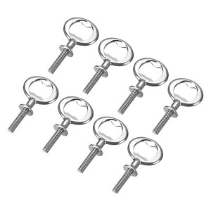 Unique Bargains Zinc Alloy Screw Flat Beer Soda Bottle Opener for Home Party 8 Pcs - 1 of 4