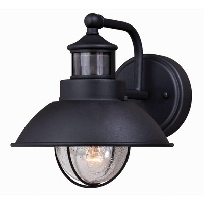 Vaxcel Harwich 1 - Light Wall Light in  Textured Black