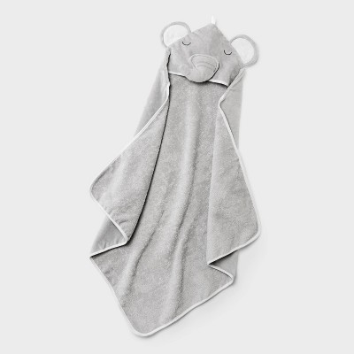 Baby Hooded Towel - Cloud Island™ Gray