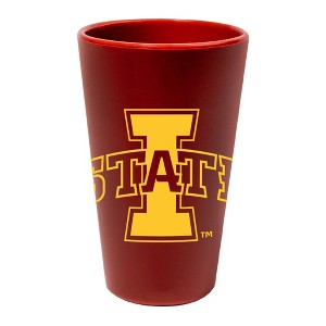 NCAA Iowa State Cyclones Silicone Pint Glass - 16oz - 1 of 3