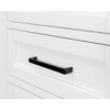 Modern Wood Credenza Desk: Executive Style, Bead Board Panels, USB Ports - Martin Furniture - 4 of 4