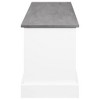 CAVINAS Storage Bench Shoe Rack Modern Rectangle Stools 3-Drawer Storage Bench for Entryway - 2 of 4