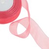 Unique Bargains Ribbon Durable Sheer Organza Polyester Peacock 1771.65"x1.57" 1 Pc - 4 of 4