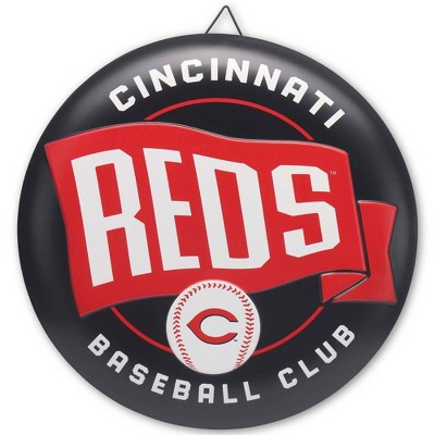 MLB Cincinnati Reds Metal Button Wall Art