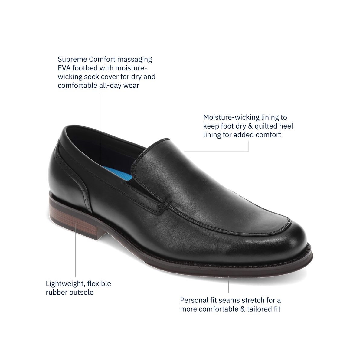 Dockers Mens Eton Dress Loafer - thumbnail 7