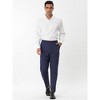 Lars Amadeus Men's Slim Fit Printed Business Dress Pants - 3 of 4