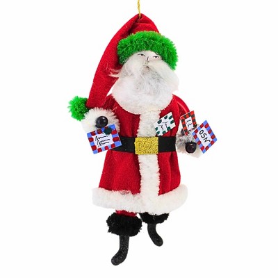 Italian Ornaments 7.0 Inch Postmark Papa Santa Italian Ornaments Tree Ornaments