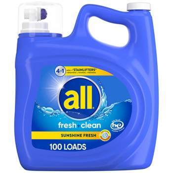 Basics Concentrated Liquid Laundry Detergent, Free & Clear, 110  Count, 82.5 Fl Oz (Previously Solimo)