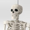 60" Light and Sound Poseable Lifesize Skeleton Halloween Decorative Prop Off-White - Hyde and EEK! Boutique™ - 3 of 3