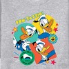 Men's - Disney - Donald Duck Fun-tastic Stickers Graphic Fleece Sweatshirt - 2 of 4
