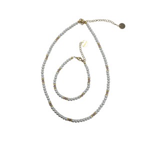 Michelle Marie Boutique's Pearl & Birthstone Color Crystal Jewelry Sets - 1 of 4
