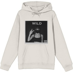 "Wild" Album Cover Masked Woman Adult Long Sleeve Hoodie - 1 of 2