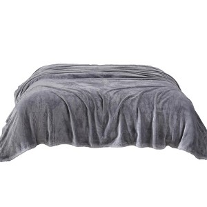 Itopfox Ultra-Soft Fleece Throw Blanket for Couch, Sofa & Chair, Cozy Warm Fuzzy Blanket for Women & Men, All-Season Flannel Microfiber Room Decor - 1 of 4