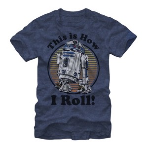 Men's Star Wars R2-D2 How I Roll T-Shirt - 1 of 3