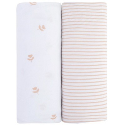 Ely's & Co. Baby Changing Pad Cover - Cradle Sheet 100% Combed Jersey ...