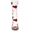 Memoi Women's Plenty 'O Hearts Multicolor Cozy Crew Socks - 2 of 3