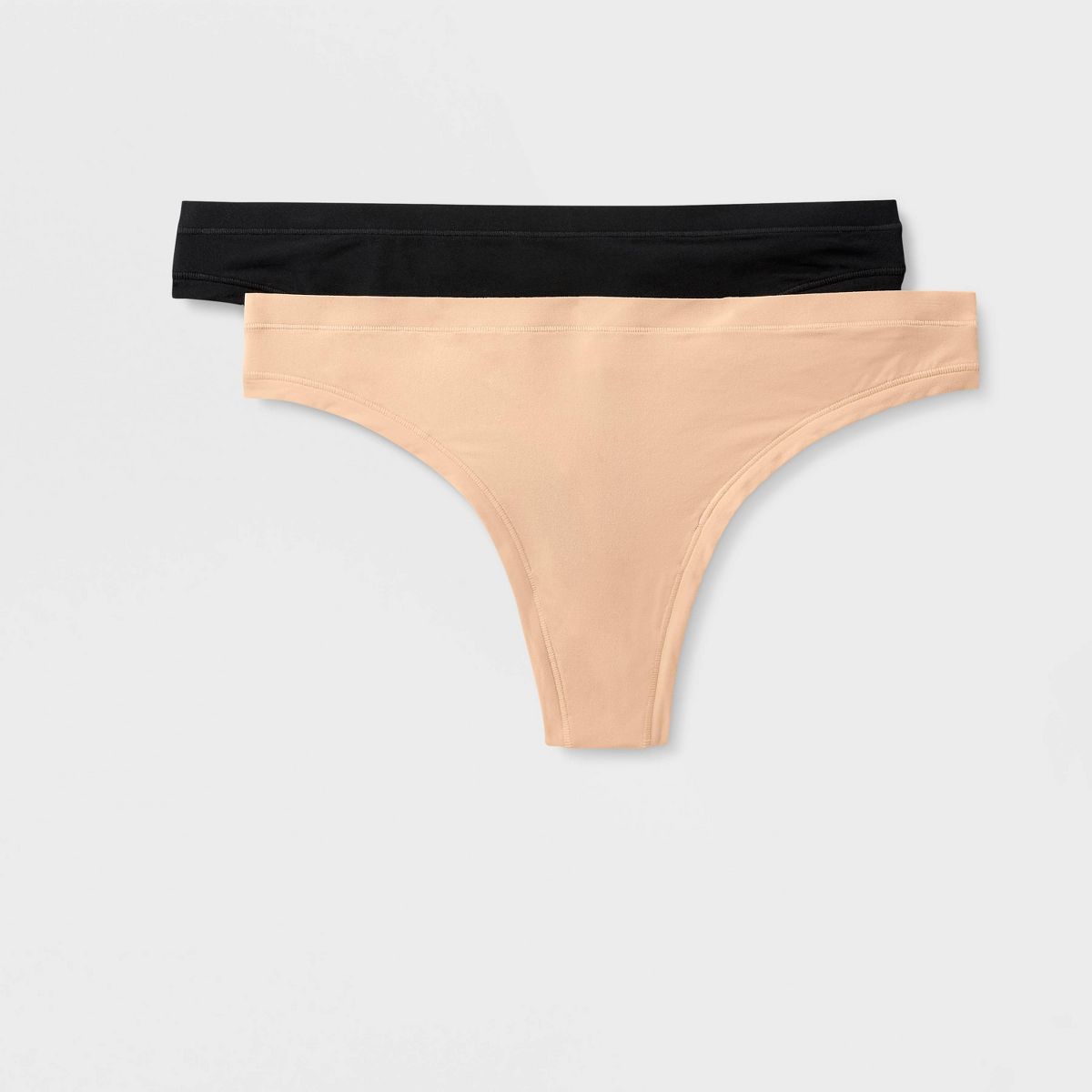 Women's 2pk Luxe Stretch Thong Underwear - Auden™