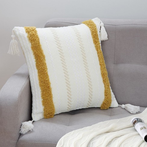 Boho Tufted Decor Pillow Cover