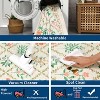 Washable Non-Slip Runner Rug - Floral Farmhouse Kitchen/Bath Mat, Stain-Resistant for Entryway, Bedroom, Laundry, Hallway - 4 of 4