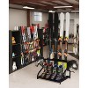 Ski Storage Rack,Heavy Duty Steel Ski Holder for Garage Basement Home,Multipurpose Floor Stand Ski Equipment Organizer for Ski Poles, Goggles,Helmet - 2 of 4