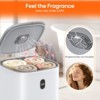 SKONYON 35L Towel Warmer with Heat and Dry Modes LED Timer Fragrance Tray for Bathroom Spa or Home Use - 4 of 4