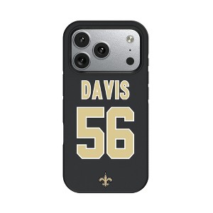 NFL New Orleans Saints Players Game Tactic Bump Cell Phone Case for Apple iPhone 17 Series - 1 of 4
