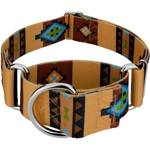 Country Brook Petz 1 1/2 Inch Martingale Dog Collar Country and Western Collection - 1 of 4