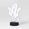 Lit Acrylic Boo Ghost Figurine - Hyde and EEK! Boutique™ Neon Green - 3 of 3