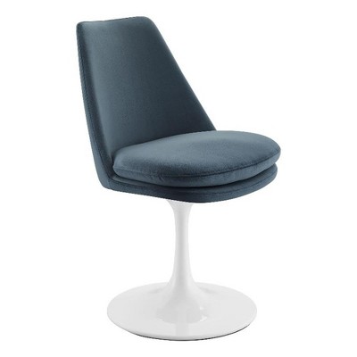 Modway Lippa Performance Velvet Swivel Dining Chair