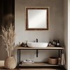 Amanti Art Ridge Beveled Framed Bathroom Vanity Wall Mirror - 4 of 4