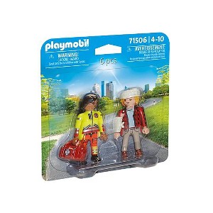Playmobil Duo Pack Paramedic with Patient 71506 6pc - 1 of 1