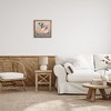 Stupell Industries Baby Cow on Pink Couch Floating Frame Canvas Art - 3 of 4