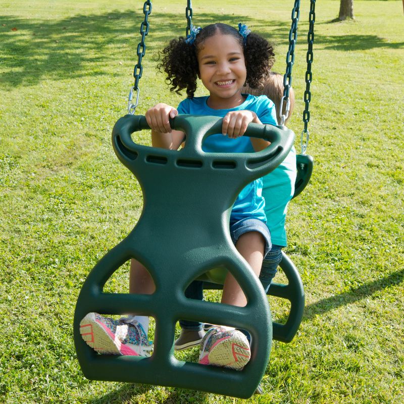 Gorilla Playsets Dual Ride Glider Swing, 4 of 8