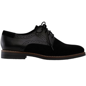 ellos Women's Lace-Up Oxford Flats (Wide Widths Available) - 1 of 4