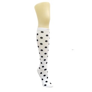 Colorful Polka Dot Patterned Knee High Socks from the Sock Panda (Women's Sizes, Adult Medium) - 1 of 3