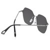 Anna-Kaci Women's Stylish Hexagonal Rimless Gradient Sunglasses for Fashion Looks - 4 of 4
