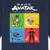 Boys' - Avatar: The Last Airbender - Four Elements Square Long Sleeve Graphic T-Shirt - 2 of 4
