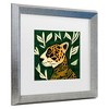 Trademark Fine Art - Treechild Tiger In Profile Matted Framed Art - 3 of 4