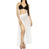 HAPPY BAY Women's Holiday Long Semi Sheer Sarong Swimwear Cover Up Summer Vacation Skirts Split Wrap Skirt Bikini Cover-Ups - 3 of 4
