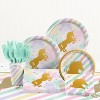 3ct Sparkle Unicorn Plastic Tablecloths - image 3 of 3