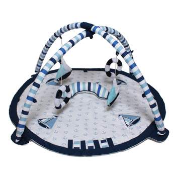 Bacati - Baby Activity Gyms & Playmats (Little Sailor Blue/Navy)