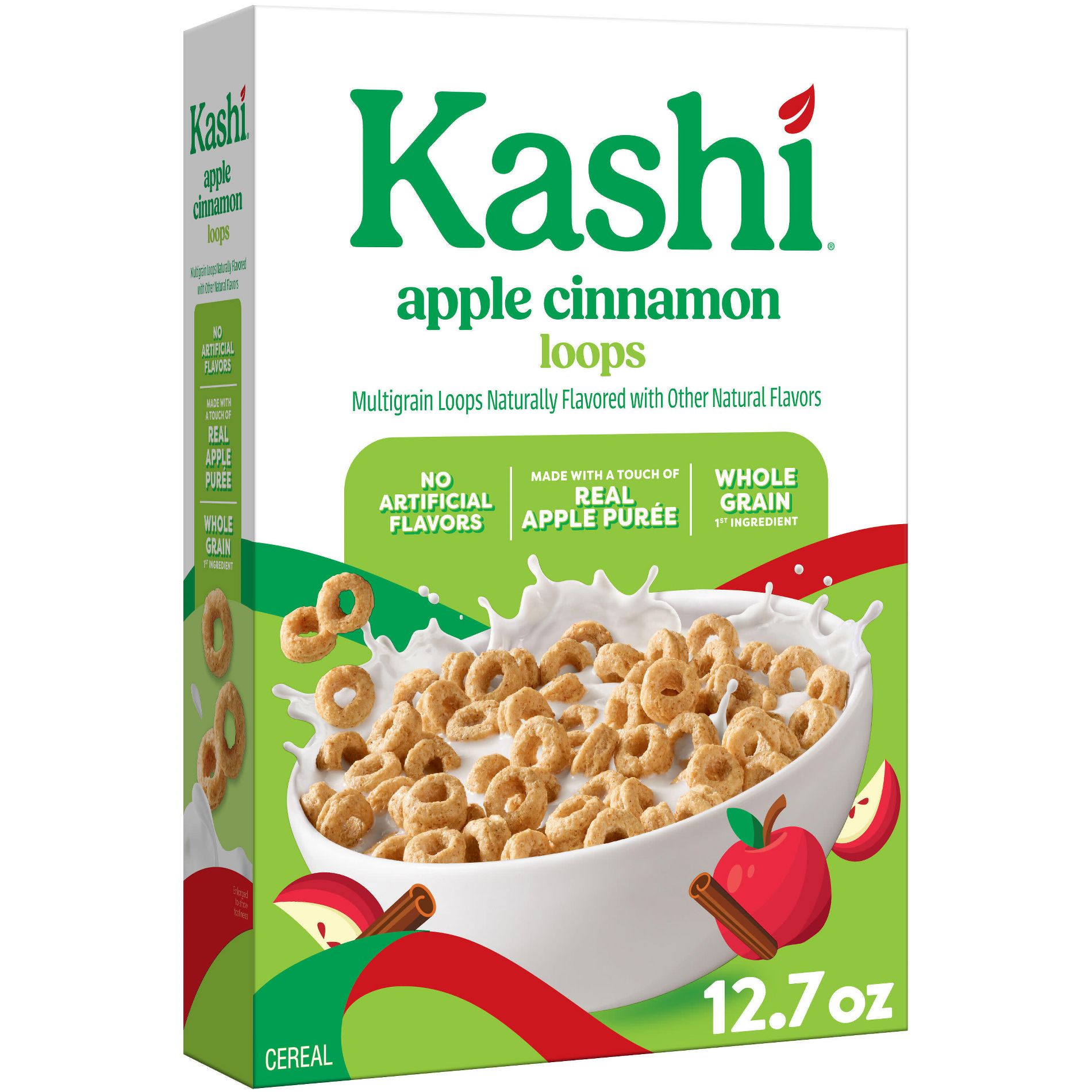 Kashi Orchard Loops Breakfast Cereal - 12.7oz
