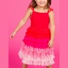 RuffleButts Baby Girls Multicolor Layered Tulle Dress - 3 of 4