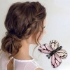 Unique Bargains Women's Elegant Hair Clips 1.26"x0.98"x0.43" 4 Pcs - 2 of 3