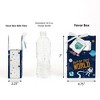 Big Dot of Happiness Blast Off to Outer Space - Rocket Ship Baby Shower or Birthday Party Favor Boxes - Set of 12 - 2 of 4